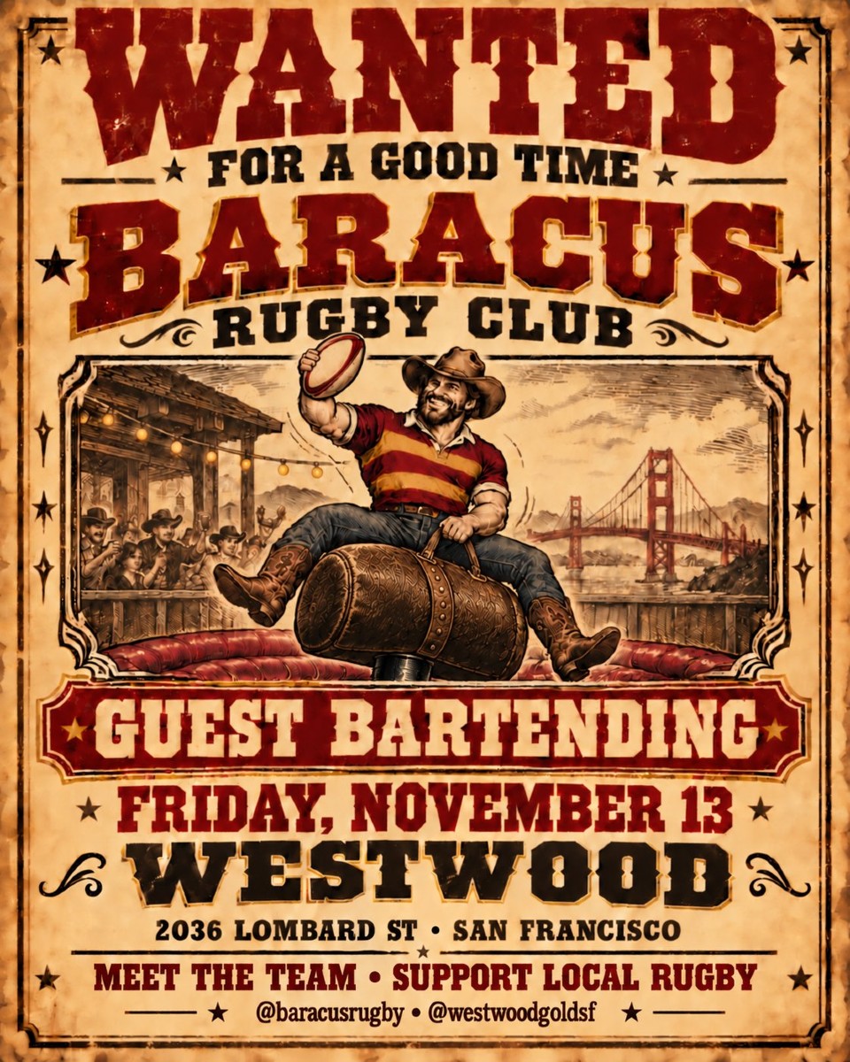 Baracus Rugby Club in Westwood (SF)
