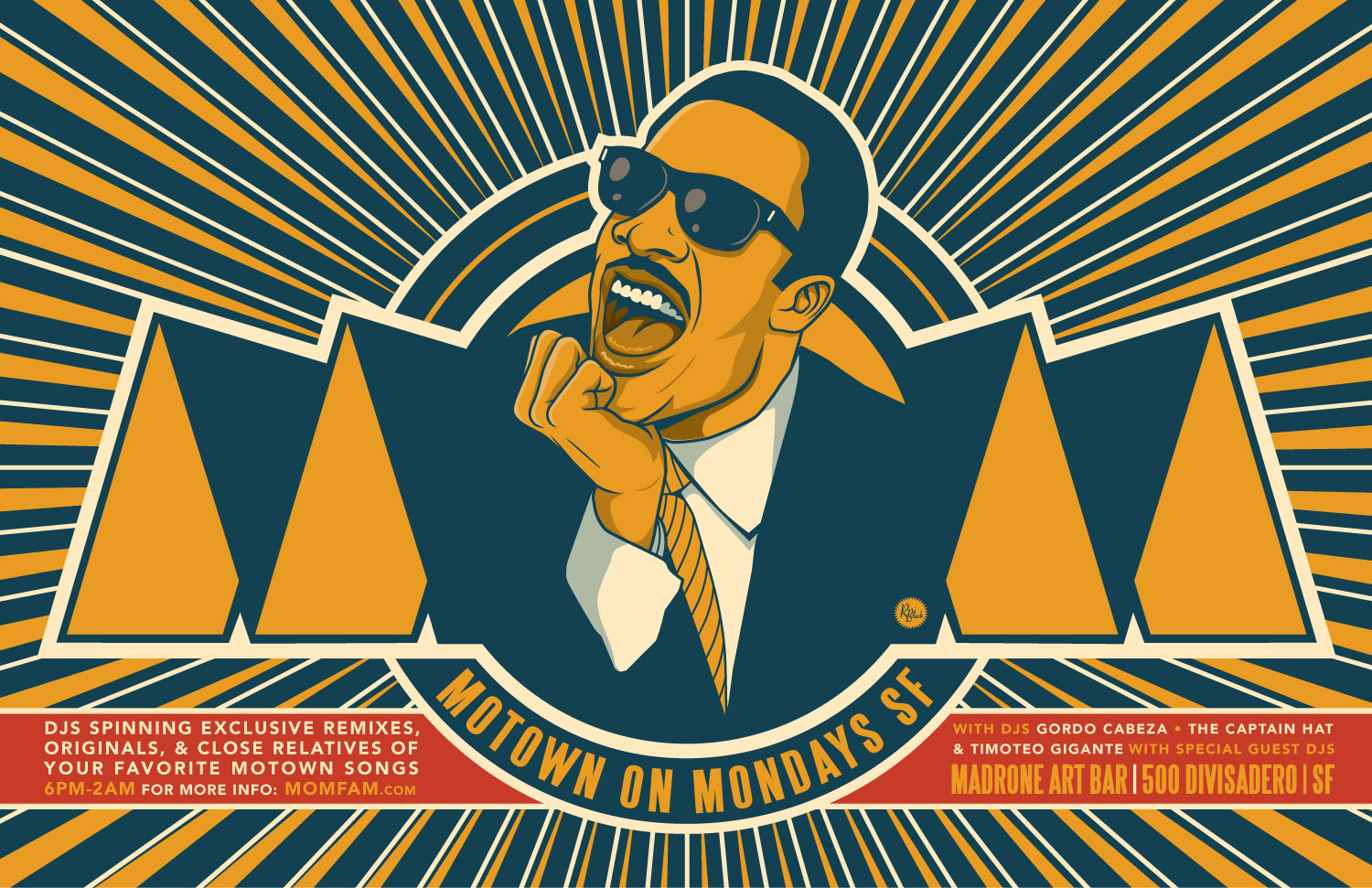 DJ-avond “Motown On Mondays” (Madrone Art Bar)