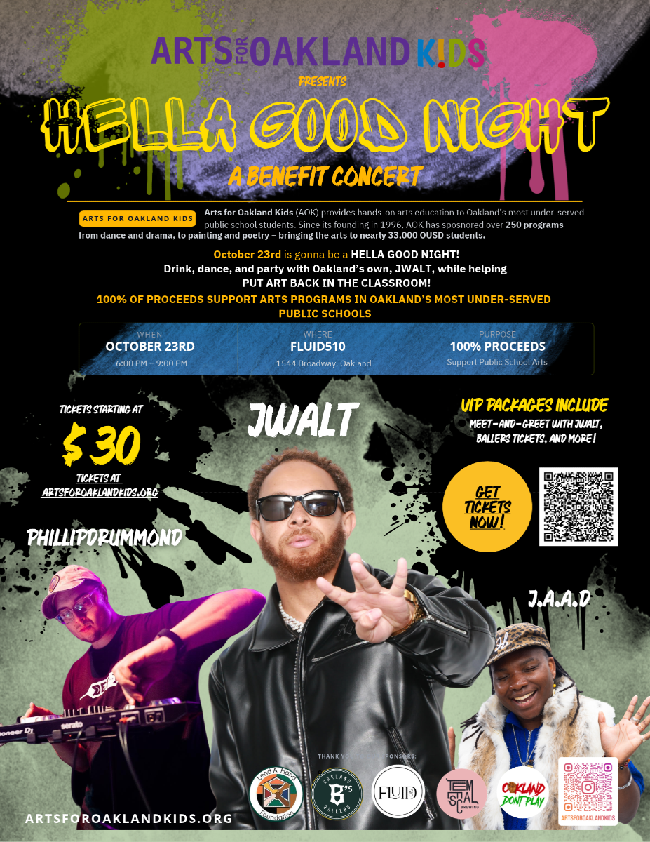 Hella Good Night: een benefietconcert (Oakland)