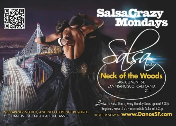 SalsaCrazy Mondays - Salsalessen + Salsa & Bachata-dansen in SF