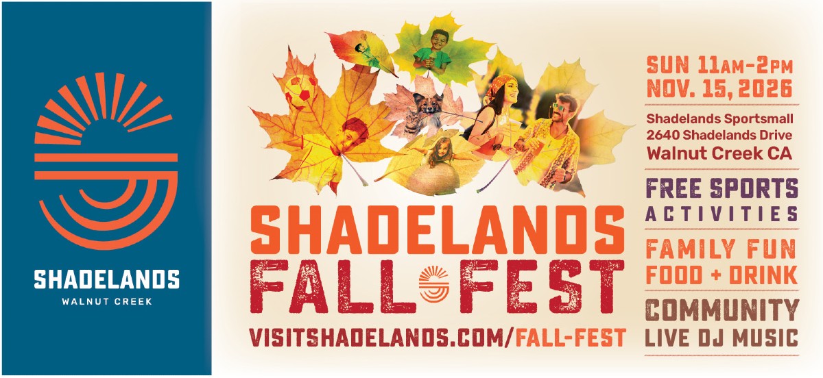 Shadelands FallFest: gratis sporten, foodtrucks, gezinsactiviteiten (Walnut Creek)
