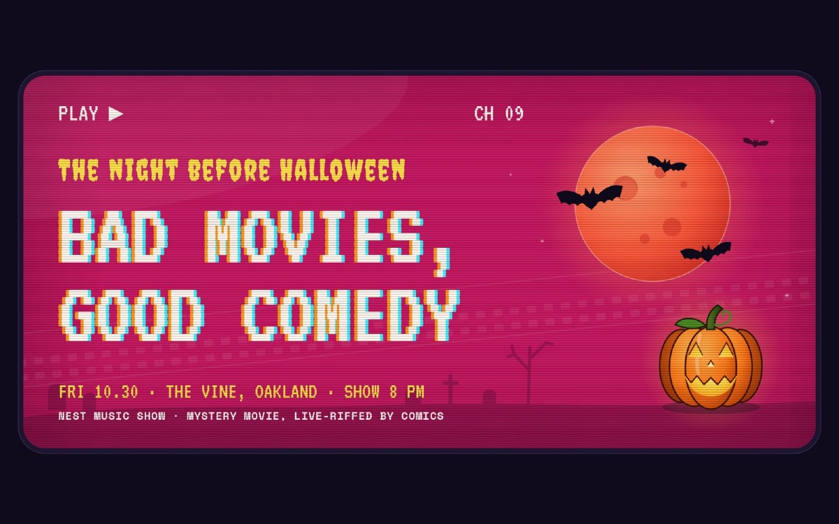 Slechte films, goede komedie: Halloween Eve Riff Night in Oakland