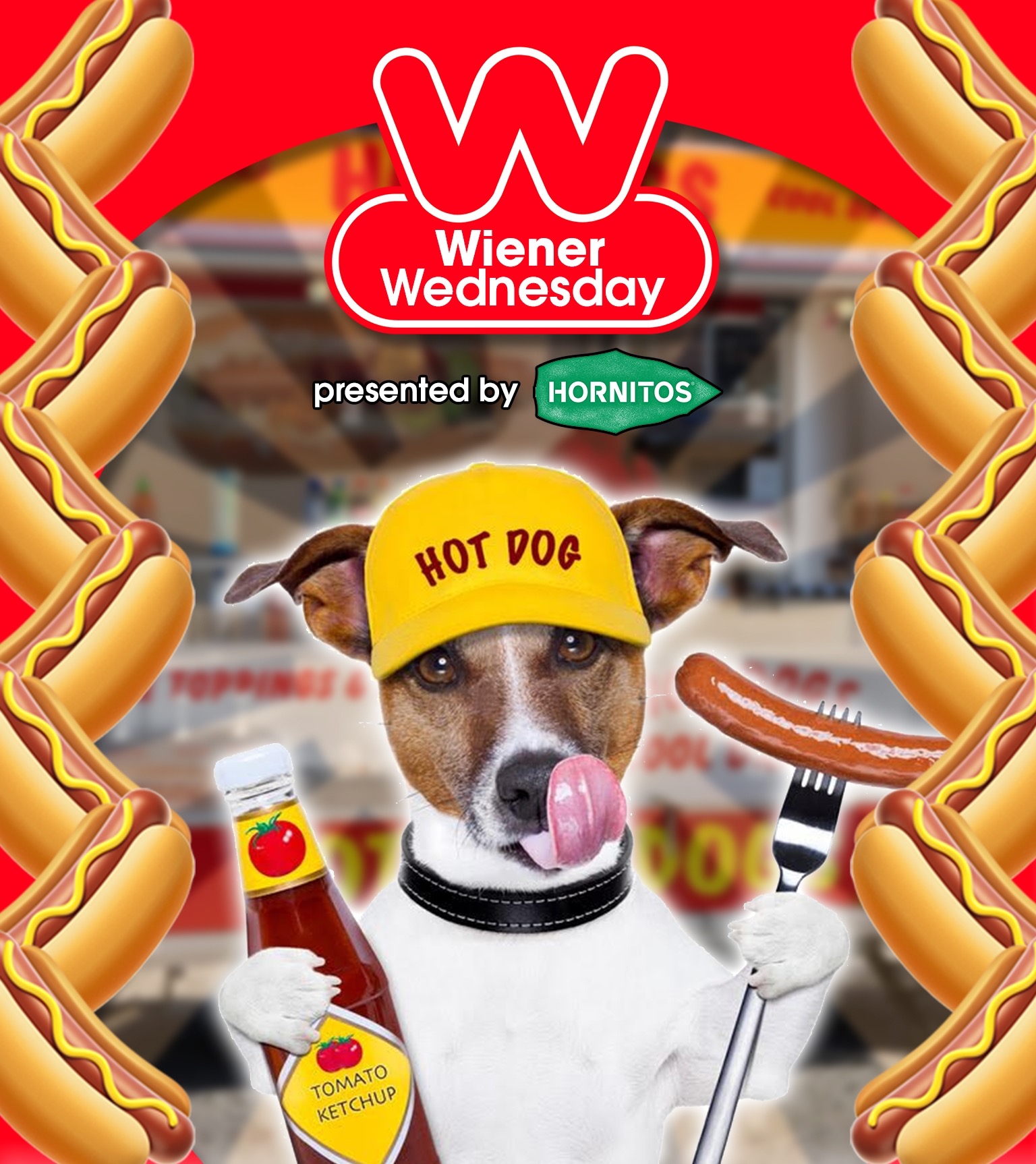 “Wiener Woensdag” Gratis Hotdogavond in Rye (SF)