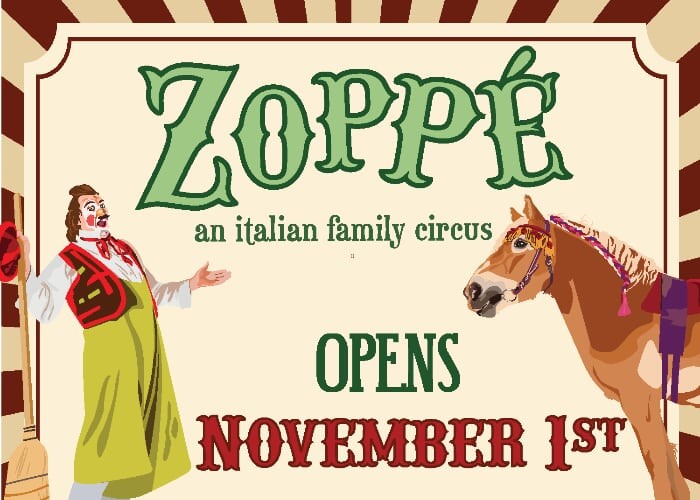 Zoppé Italiaans familiecircus (Redwood City Library)